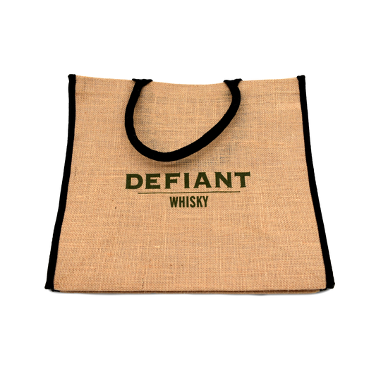Defiant Jute Tote/Gift Bag
