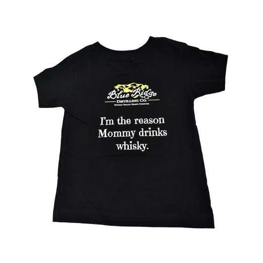 Toddler "I'm the Reason Mommy Drinks" T-shirt