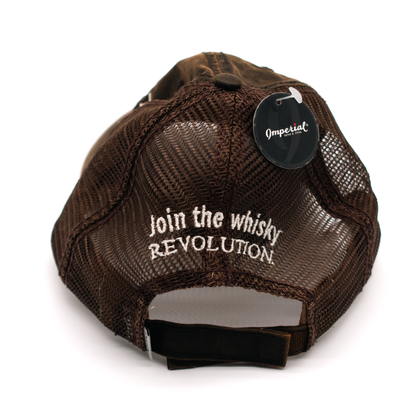 Defiant Whisky Waxed Cloth Cap