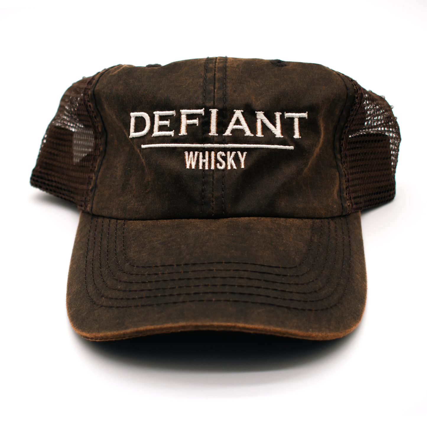 Defiant Whisky Waxed Cloth Cap
