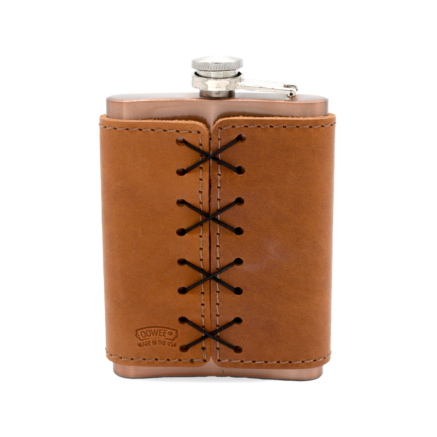 Blue Ridge Distilling Leather Wrapped Flask