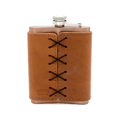 Blue Ridge Distilling Leather Wrapped Flask