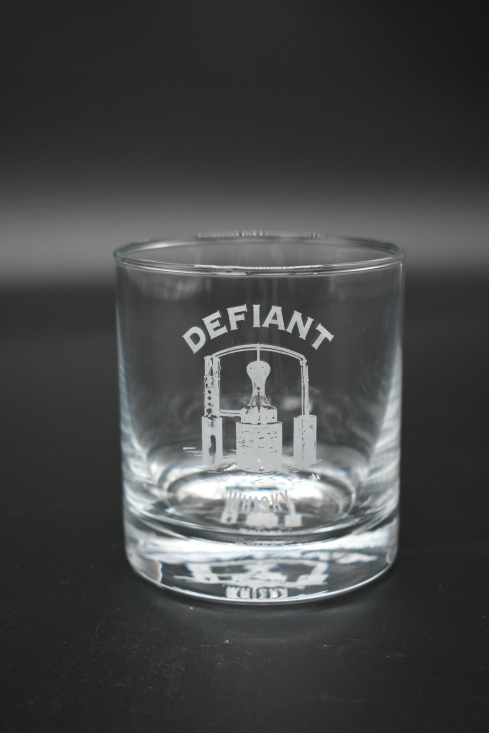 Defiant Etched Rocks Glass – Blue Ridge Distilling Co