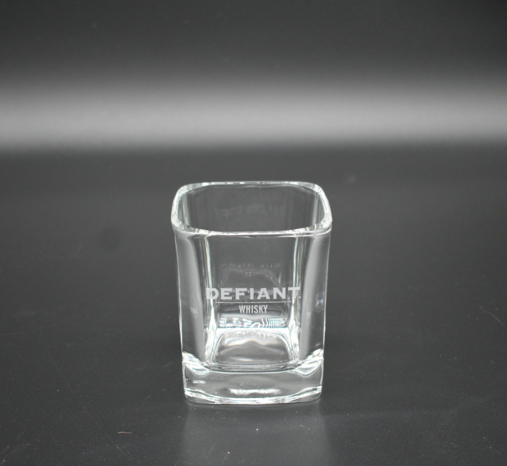 Defiant Shot Glass